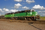 BNSF 3027 and BNSF 2811